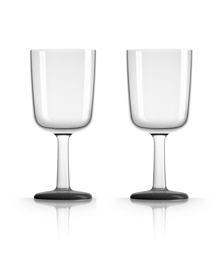 Marc Newson - Wine Glass with Black non-slip base, Set of 2