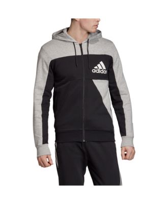 adidas men's post game fleece badge of sport graphic hoodie