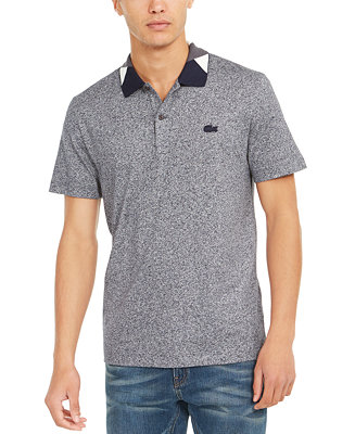 Lacoste Men's Semi-Fancy Collar Polo Shirt, Created for Macy's - Macy's