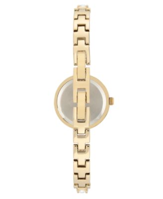 Badgley Mischka Ladies Gold-Tone Bangle Encrusted with  display picture 1