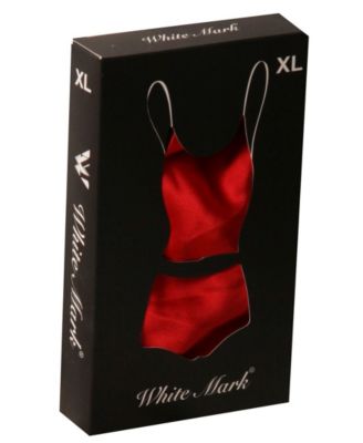 Satin Cami and Shorts Pajama Set