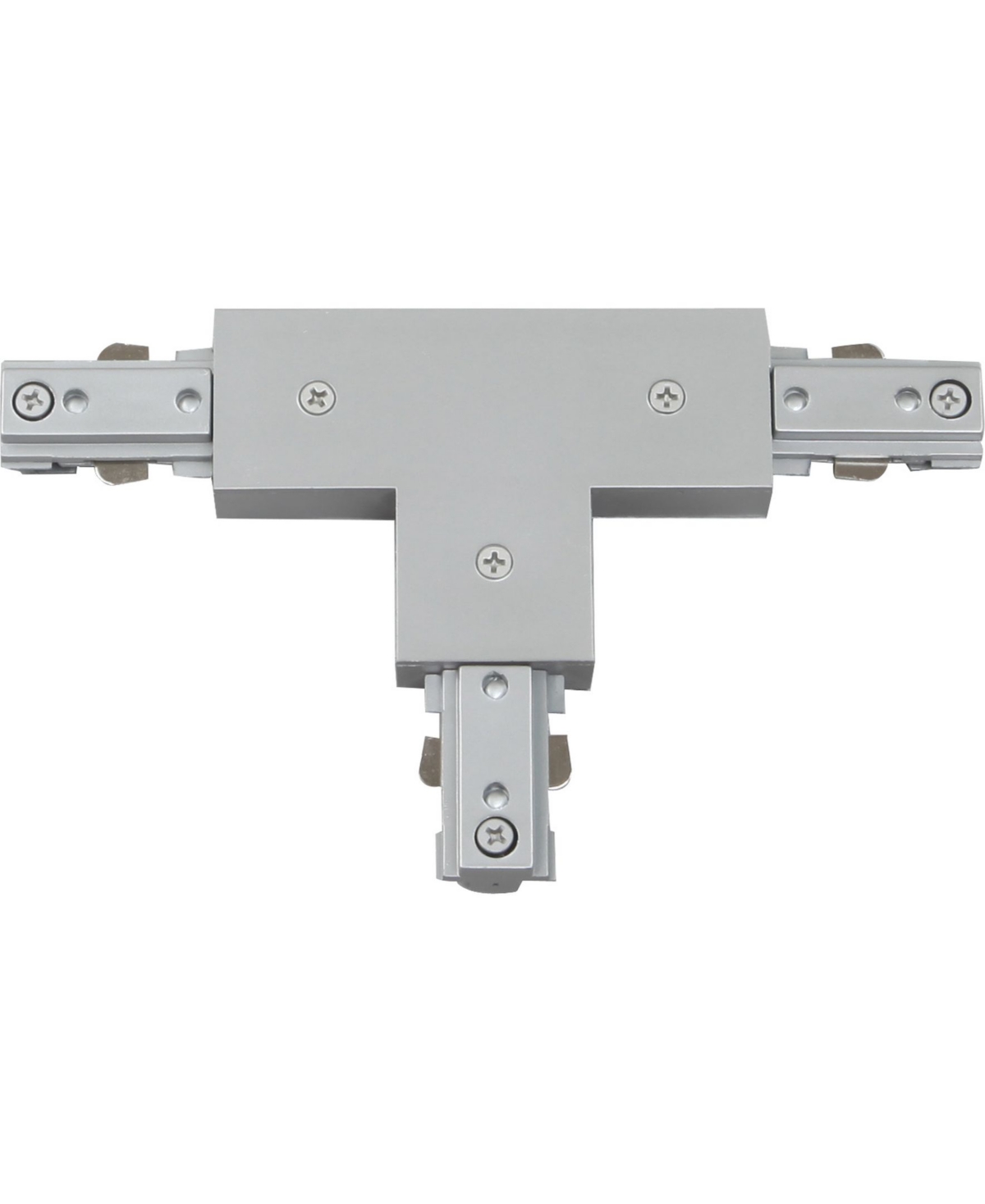 Volume Lighting "t" Connector 120v 1-circuit/1-neutral Track Systems In Gray