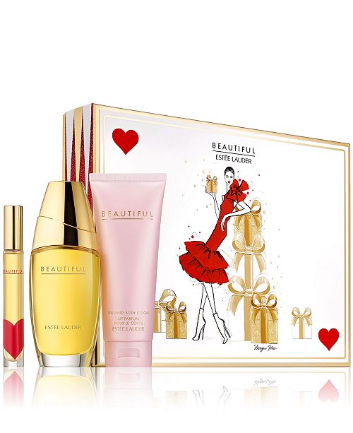 Estée Lauder Limited Edition 3Pc. Beautiful Romantic Destination Gift