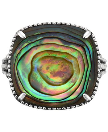 EFFY Collection - Abalone Cushion Statement Ring in Sterling Silver