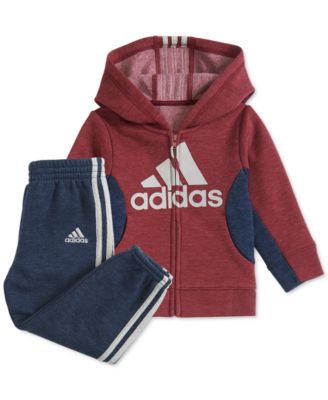 adidas baby hoodie set