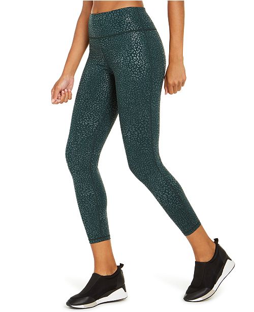 Ideology Tonal Animal Print Leggings Created For Macy S