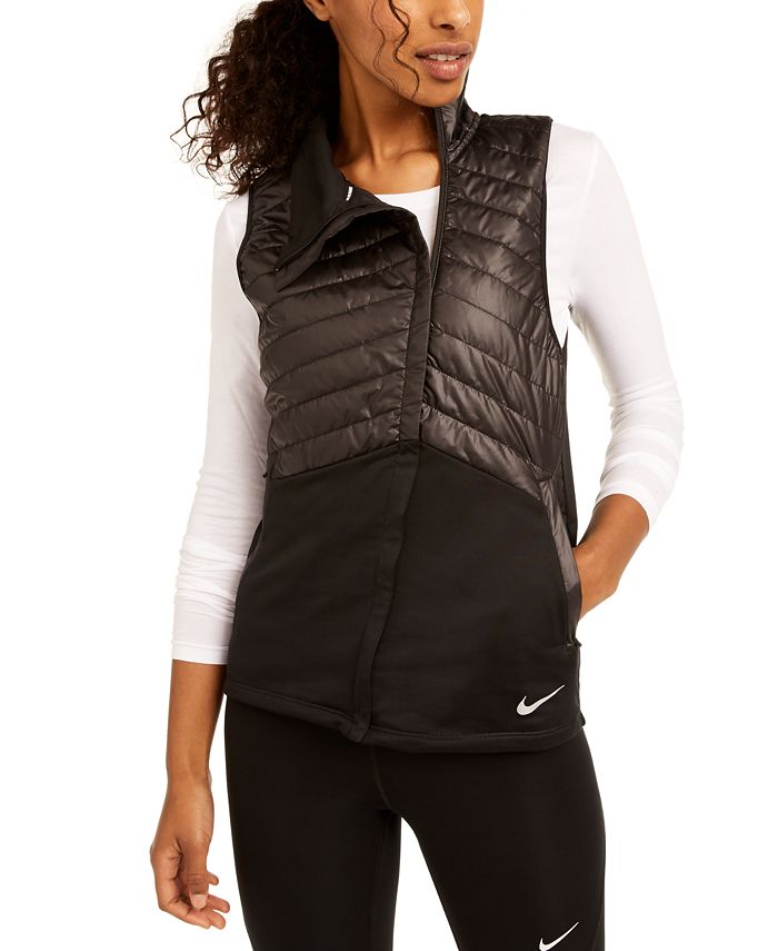 Nike Women's Essential Quilted Running Vest - Macy's