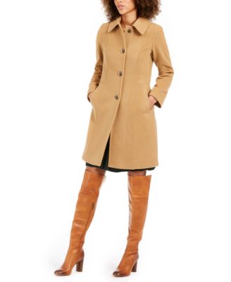 macys womens camel coat