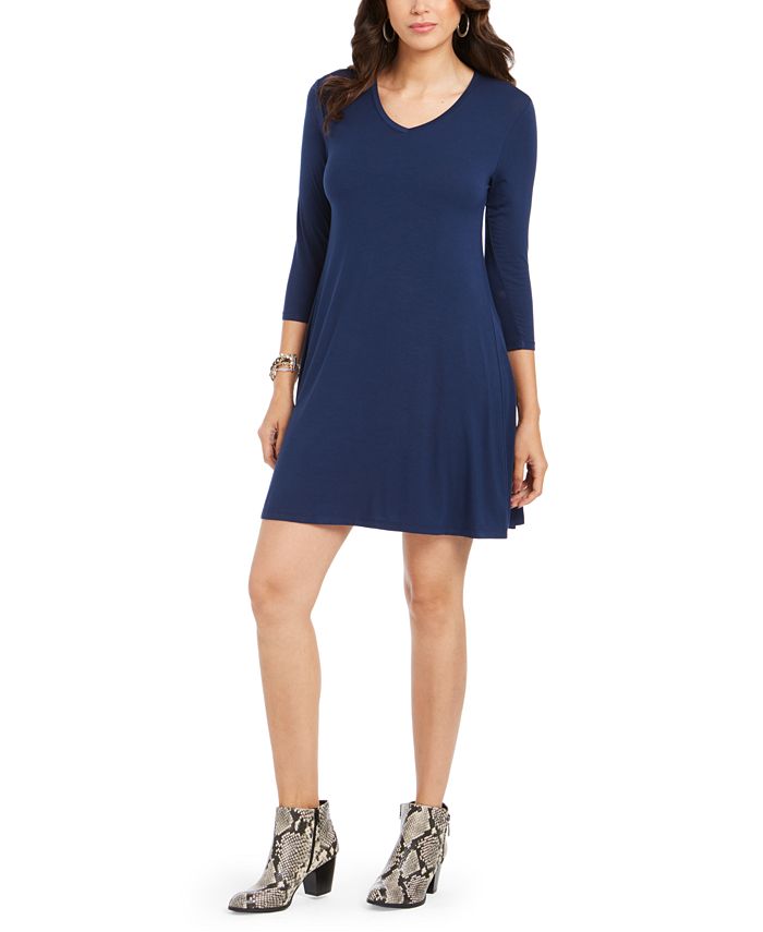Style & Co Petite Swing Dress, Created for Macy's - Macy's