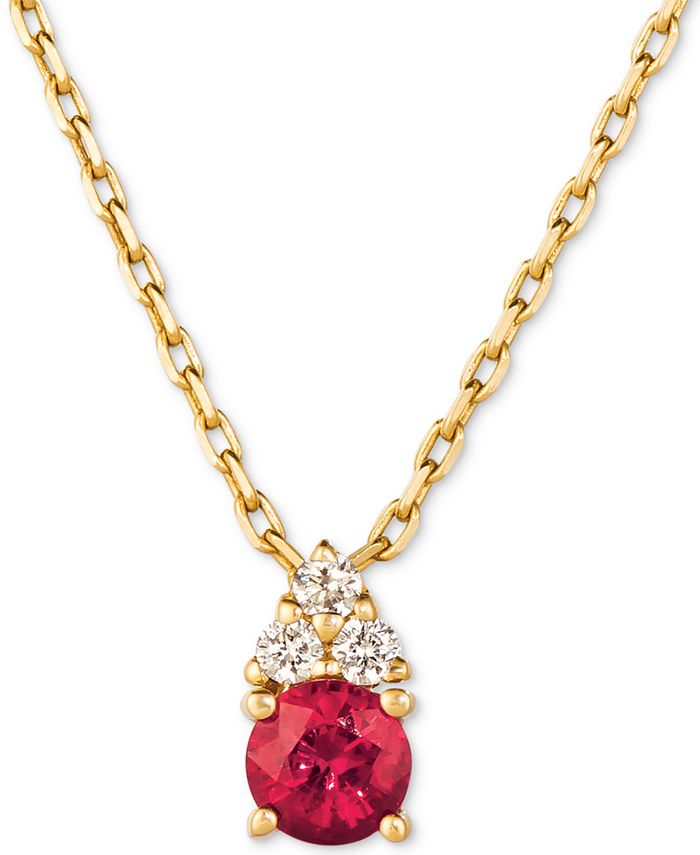 Macys outlet ruby necklace