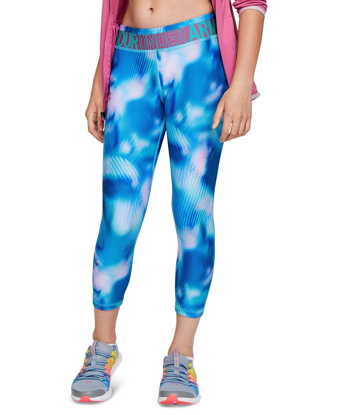 Under Armour Big Girls Cropped Ankle Leggings - Macy's