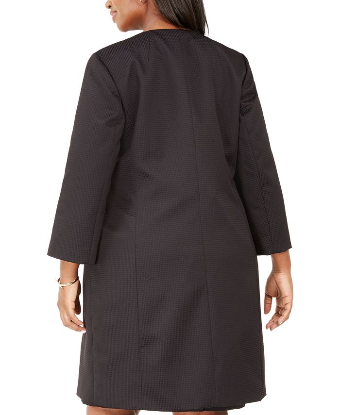 Le Suit Plus Size Textured Dress Suit - Macy's