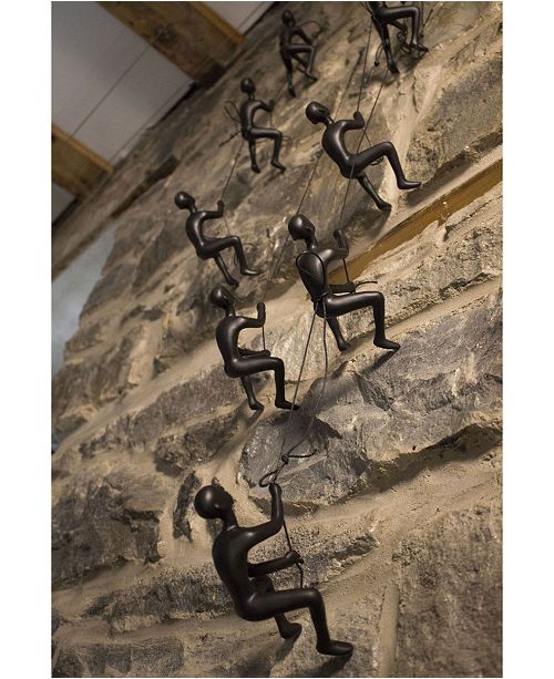 Climbing Man Wall Art Set of 5 & Reviews All Wall Décor