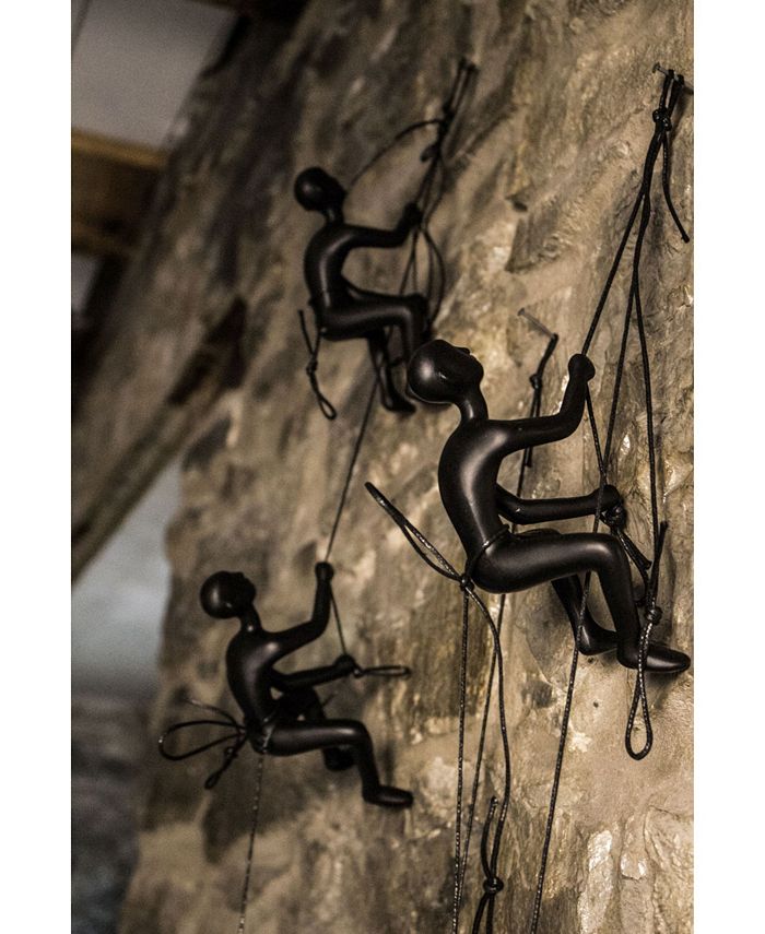 Climbing Man Wall Art Set of 3 Macy's