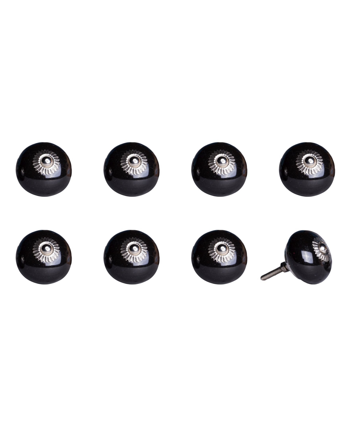 Knob-It Handpainted Ceramic Knob Set of 8