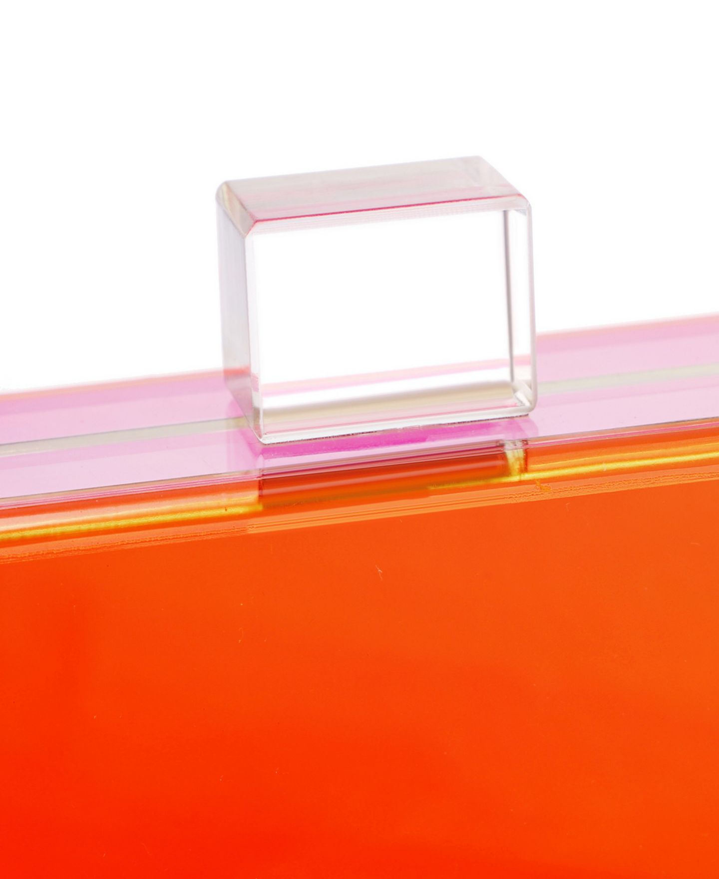Женский клатч Milanblocks Trendy Transparent Acrylic Clutch, цвет: Прозрачный — фото 11