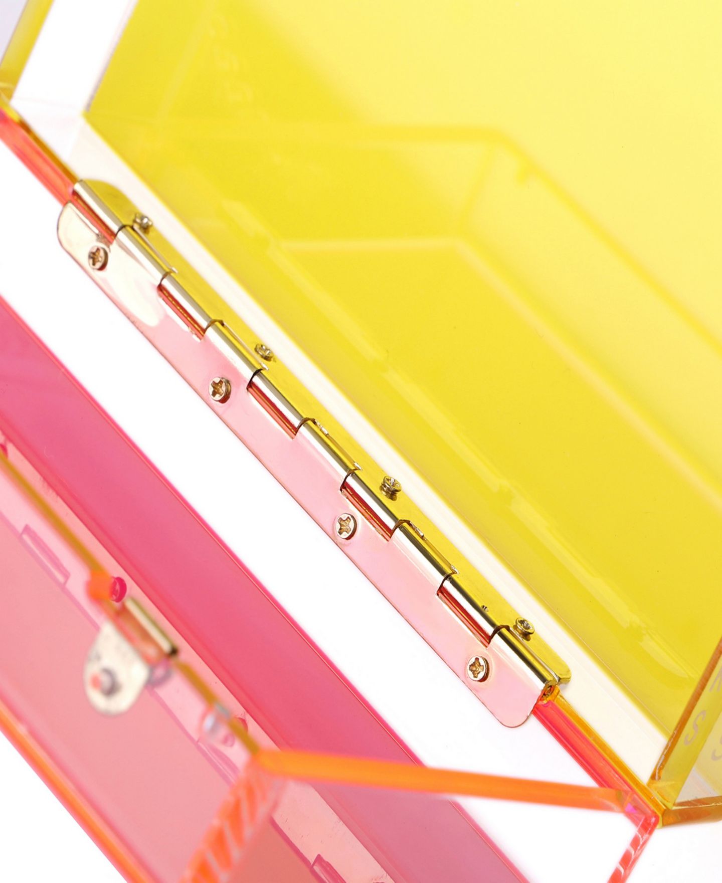 Женский клатч Milanblocks Trendy Transparent Acrylic Clutch, цвет: Прозрачный — фото 9