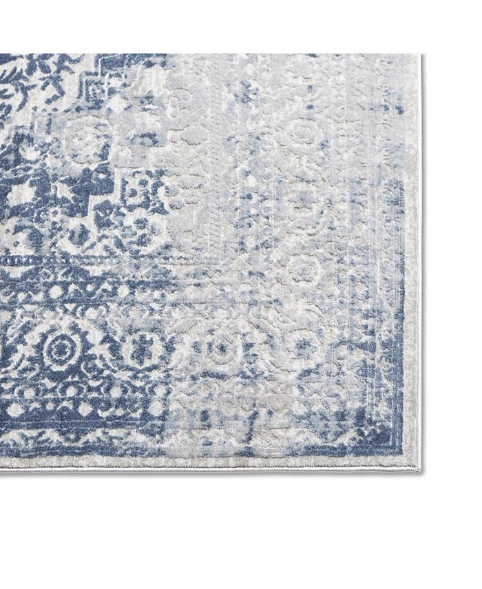 Nicole Miller Kenmare Capri Gray 5'3" x 7'2" Area Rug Macy's