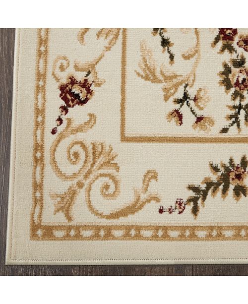 Global Rug Designs Vision Vis02 Ivory 7 8 X 10 4 Area Rug Reviews Rugs Macy S