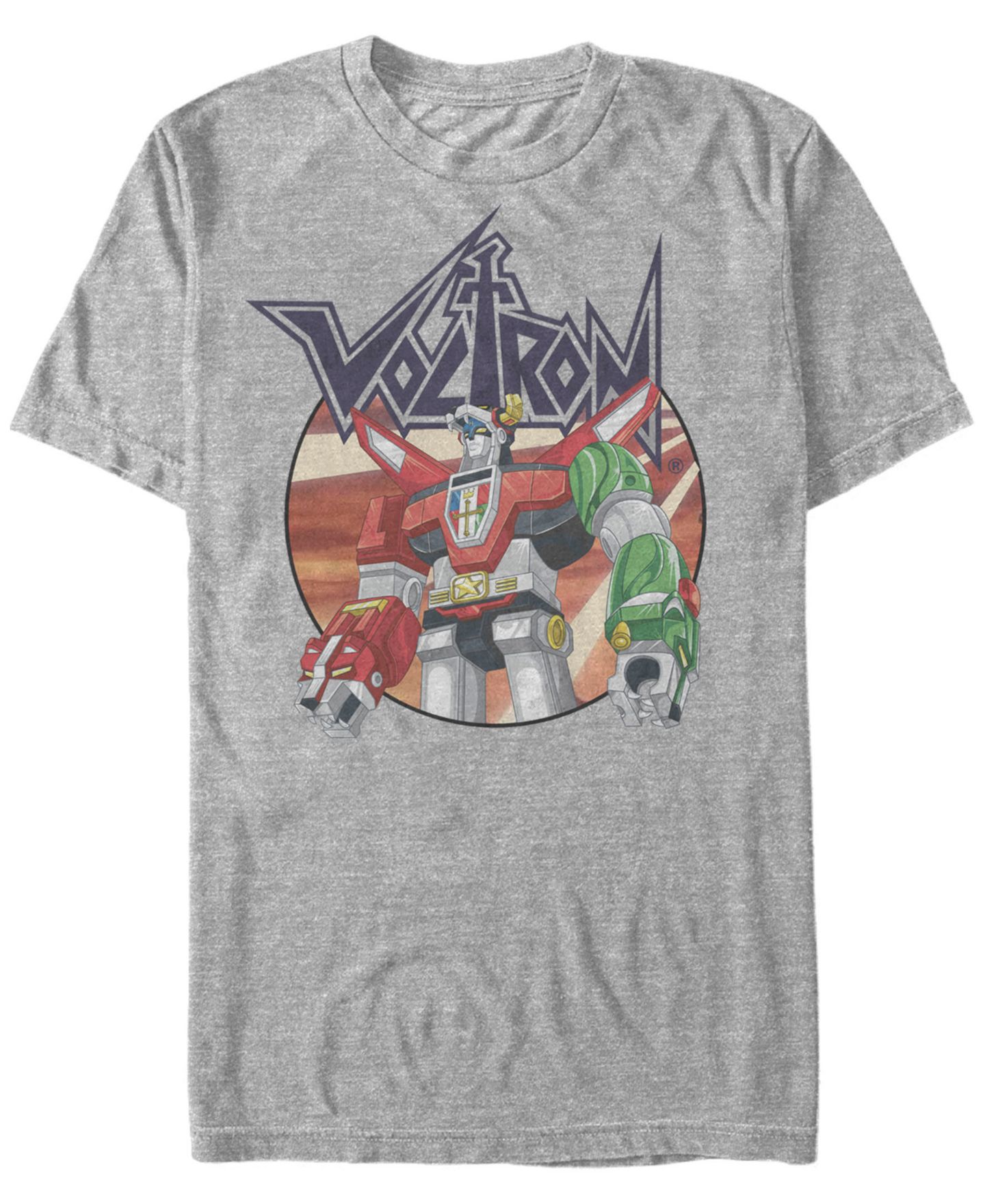 Мужская футболка Fifth Sun Voltron: Defender of the Universe Robot Logo Short Sleeve, цвет: Athletic H — фото 1