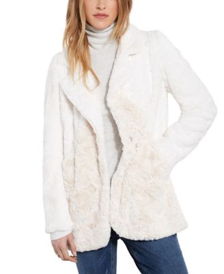 Karen Kane - Faux-Fur Notched Lapel Jacket