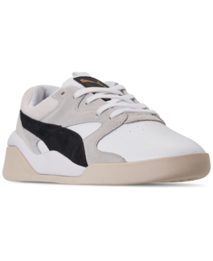 Puma Women's Aeon Heritage Casual Sneakers From Finish Line In  White- Black
