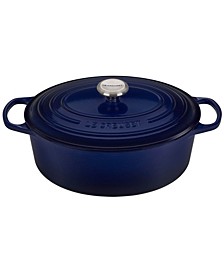 Signature Enameled Cast Iron 6.75 Qt. Oval French Oven