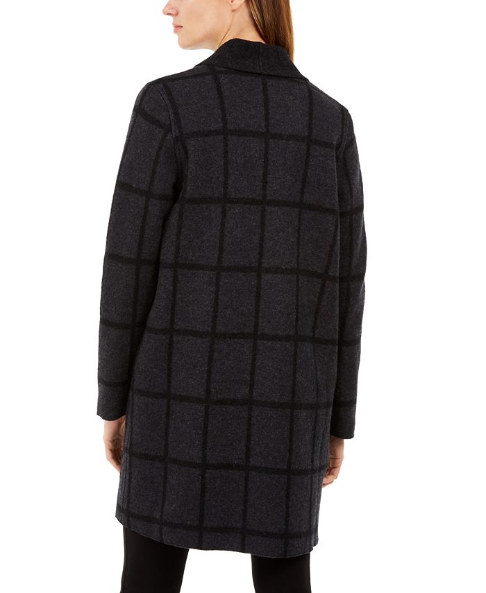 eileen fisher shawl collar cardigan