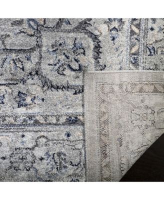 Charleston CHL411 Gray and Dark Gray Area Rug Collection