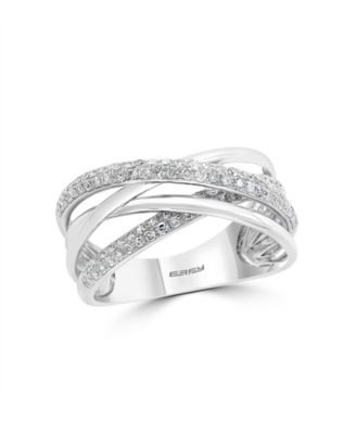 effy pave classica diamond ring