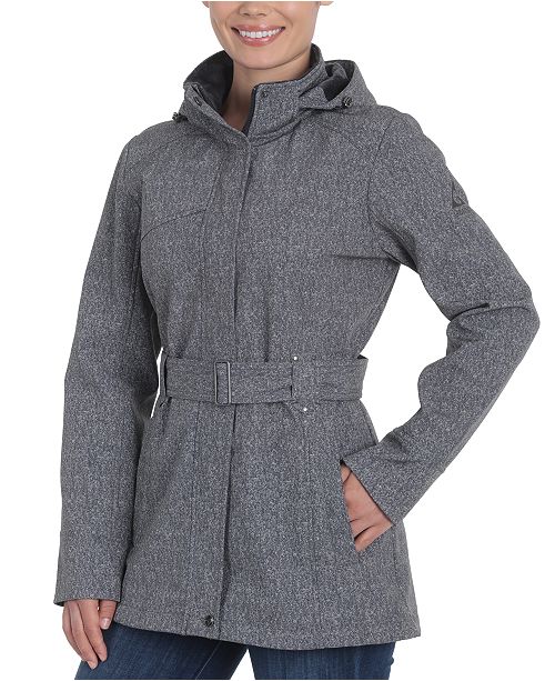 Gerry Winter Hooded Belted Trench Coat Reviews Women Macy S