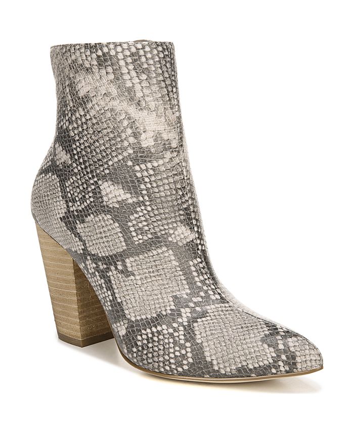 Carlos snakeskin online booties