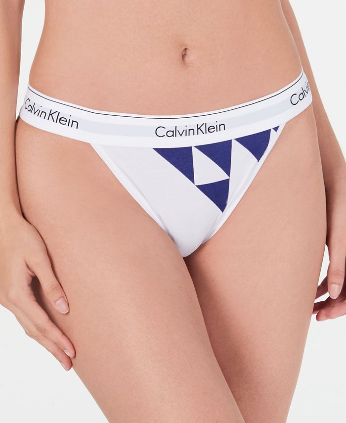 Calvin Klein Underwear Modern Structure Cotton High Leg Tanga