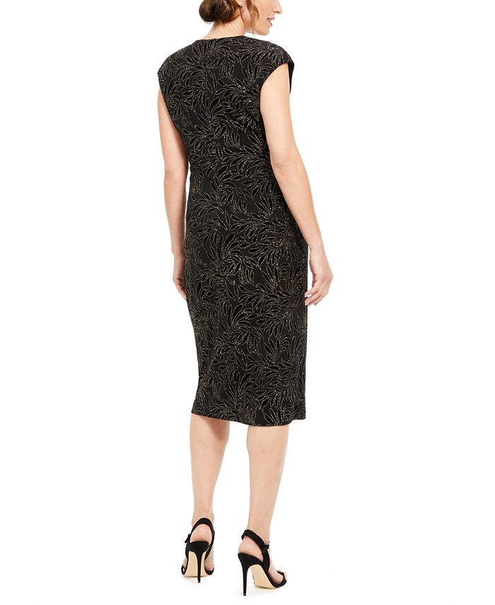 Connected CapSleeve Embellished Dress Macy's