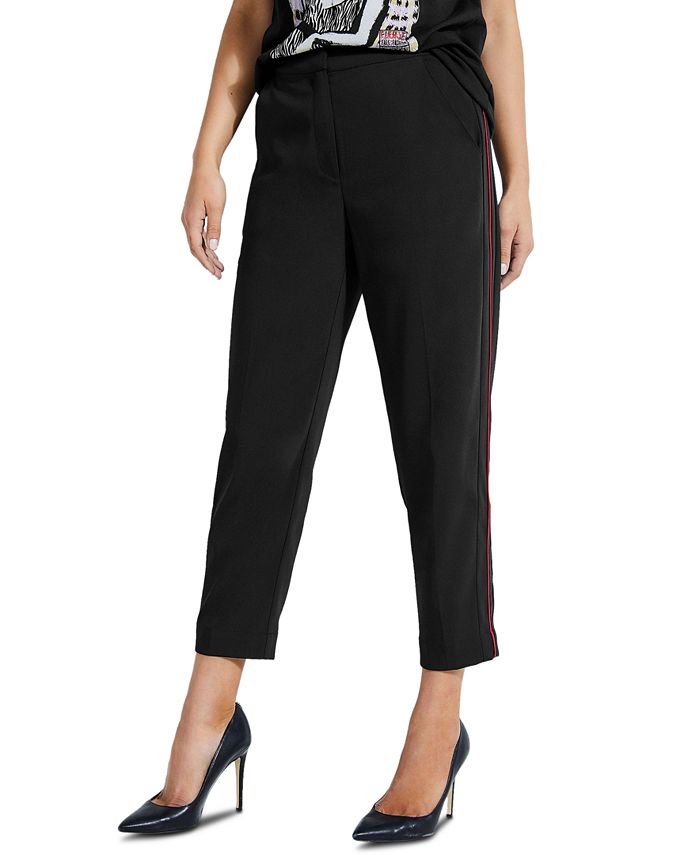 GUESS Wessen Cropped Tuxedo Pants Macy's