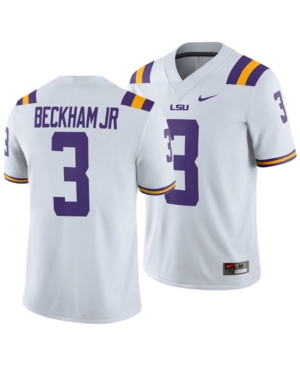 Nike Men's Odell Beckham Jr Lsu Tigers Player Game Jersey