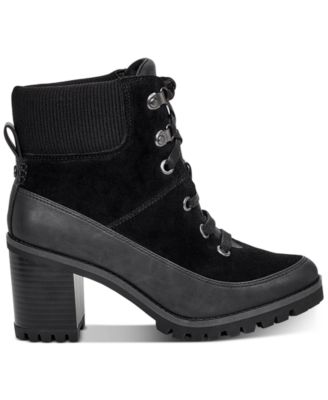 black uggs with laces