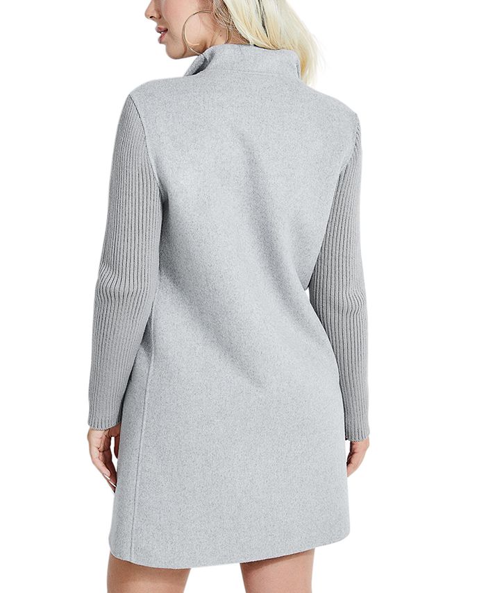 shawl collar walker coat