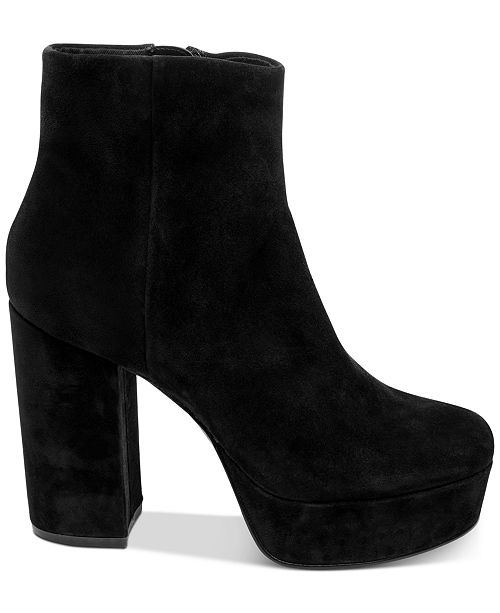 Steve madden suede booties