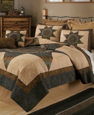 American Heritage Textiles Forest Star Quilt Sets