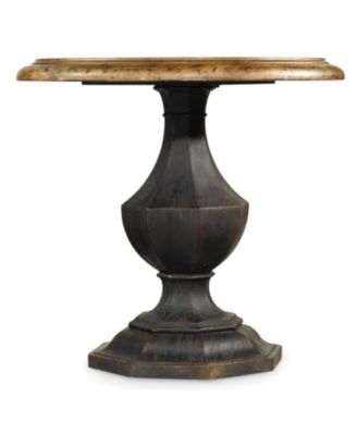 hooker round accent table