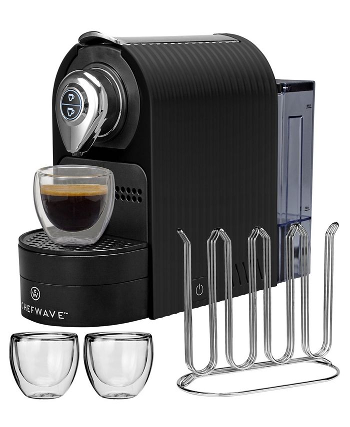 Arkæologi Moralsk uddannelse Soveværelse ChefWave Kava Mini Espresso Machine for Nespresso Compatible Capsule -  Macy's