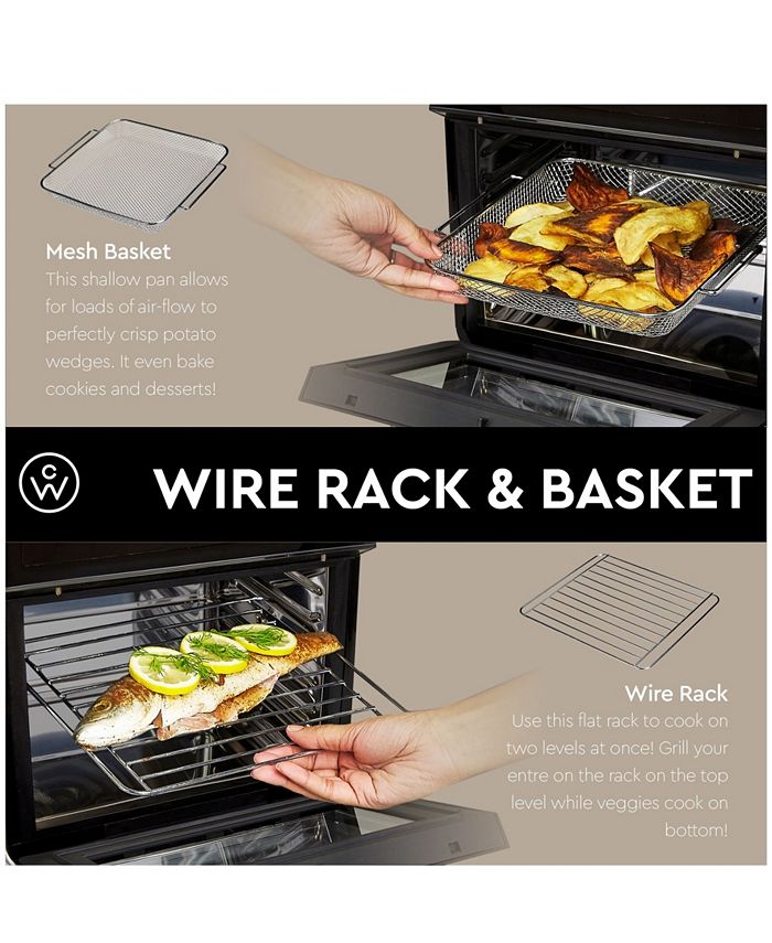 ChefWave 12.6 Quart Air Fryer Oven with Dehydrator and Rotisserie Macy's