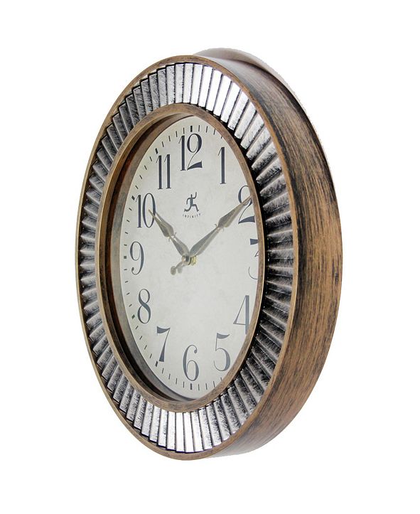 Infinity Instruments Round Wall Clock & Reviews Clocks Home Decor Macy's