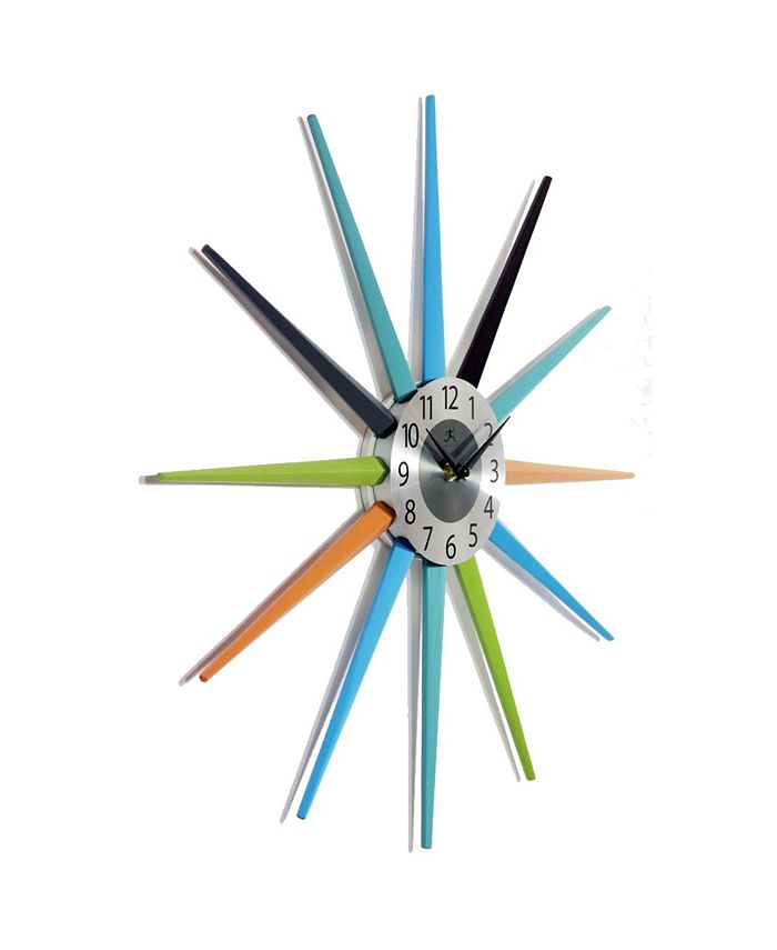 Infinity Instruments Starburst Wall Clock Macy's