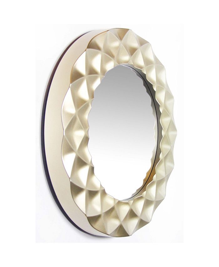 Infinity Instruments Round Wall Mirror Macy's