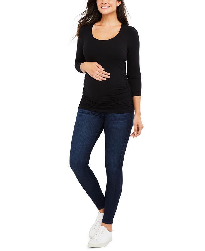 AG Jeans Coal Dark Wash Maternity Skinny Jeans Macy's