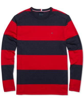 tommy hilfiger long sleeve striped shirt