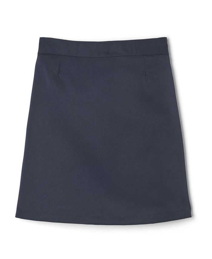 French Toast Big Girls Front Pleated Skirt with Tabs - Macy's