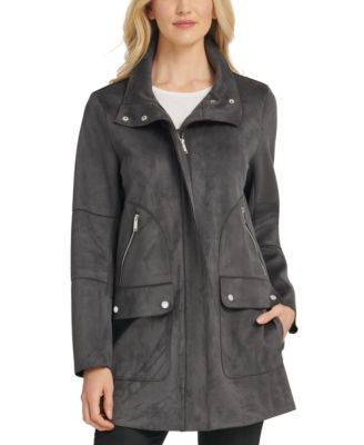 dkny suede jacket